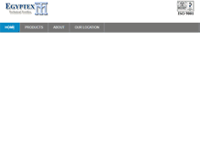 Tablet Screenshot of egyptex.com